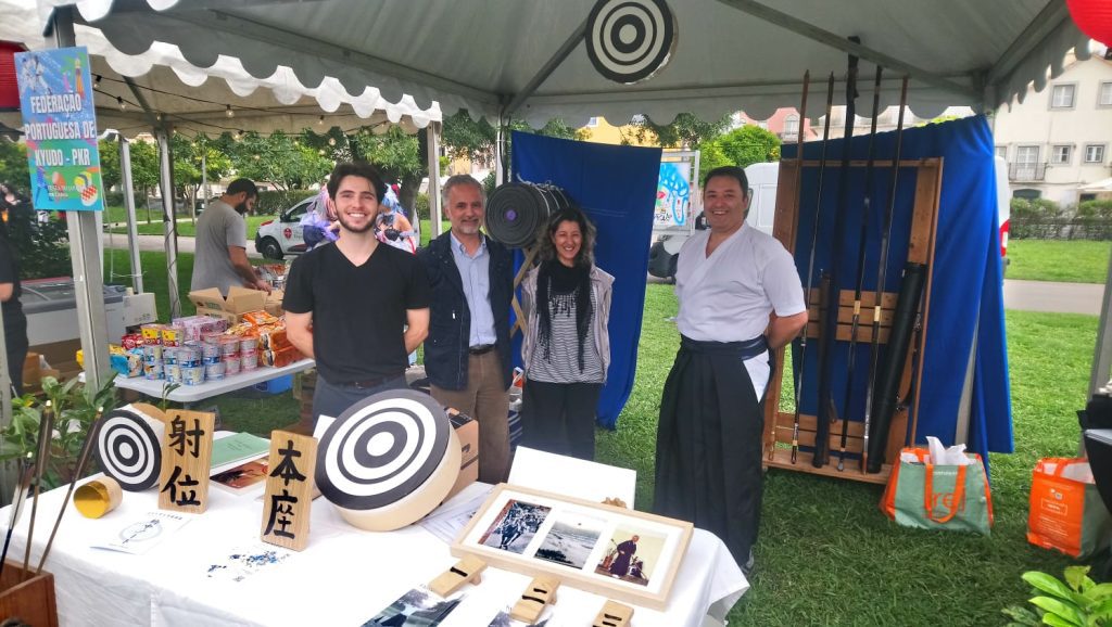 Tenda da Federação Portuguesa de Kyudo